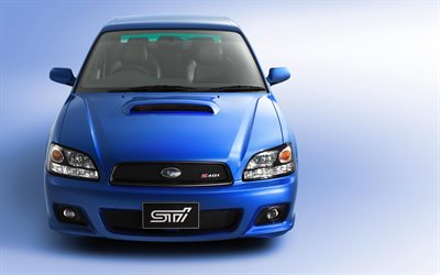 Subaru Legacy STi, 4k, S401, studio, 2002 cars, Legacy STi, Subaru