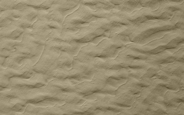sand-textur, brun sand, sand och v&#229;gor, sand bakgrund, dunes, &#246;knen, bakgrund