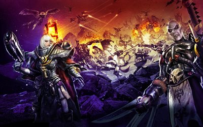 Warhammer40k, WH40K, 美術, 文字, Adepta Sororitas, 姉妹の戦い