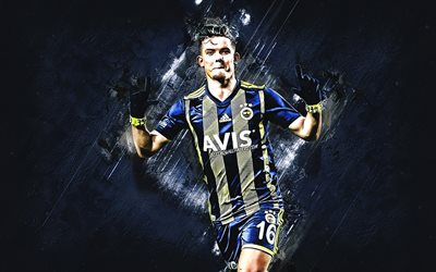 Ferdi Kadioglu, Fenerbahce, Dutch soccer player, portrait, Turkish Super League, football