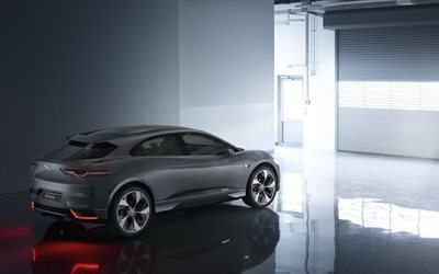 Jaguar I-PACE, 2017, Electric Sports Car, New cars, Jaguar