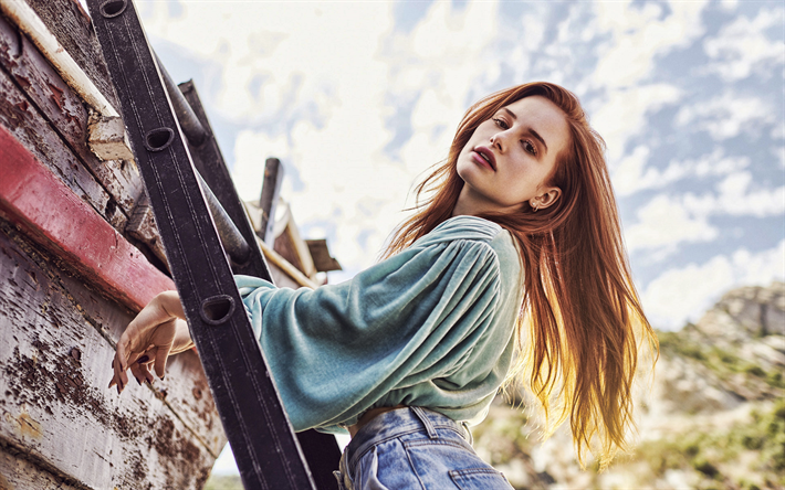 Madelaine Petsch, american actress, portrait, photoshoot, american star, young actresses