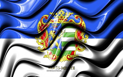 Bekes bandeira, 4k, Condados da Hungria, distritos administrativos, Bandeira de Bekes, Arte 3D, Bekes Condado, h&#250;ngaro munic&#237;pios, Bekes 3D bandeira, Hungria, Europa