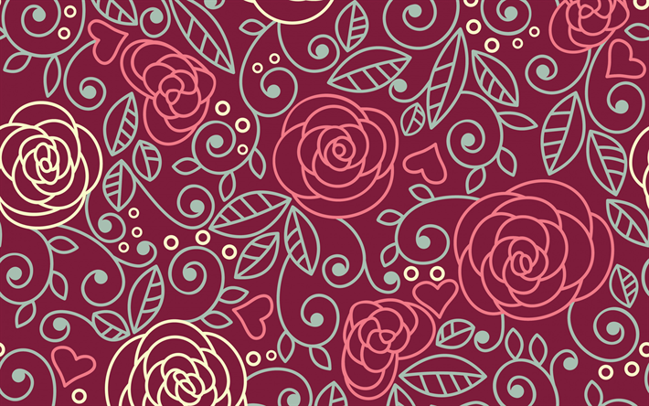 Scarica Sfondi Rose Retro Texture Retro Sfondo Con Rose Fiori Bordeaux Retro Rose Retro Sfondo Per Desktop Libero Immagini Sfondo Del Desktop Libero