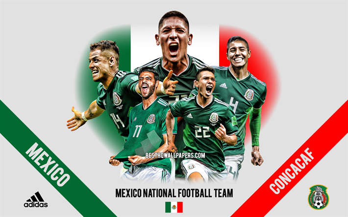 Download wallpapers Mexico national football team, team leaders ...