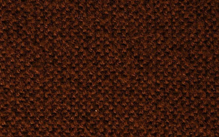 marrone maglia texture, macro, lana texture, marrone maglia sfondi, close-up, marrone, sfondi, a maglia, texture, texture tessuto