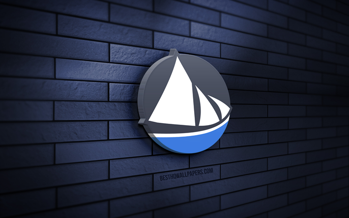 Download wallpapers Solus 3D logo, 4K, blue brickwall, Solus project,  creative, Linux, Solus logo, 3D art, Solus for desktop free. Pictures for  desktop free