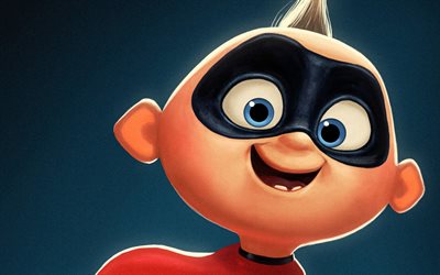 Jack Jack Parr, 2018 move, The Incredibles 2, art, poster