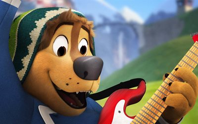 Rock Dog, 4k, 2018 movie, Bodi, Tibetan Mastif, 3D-animation