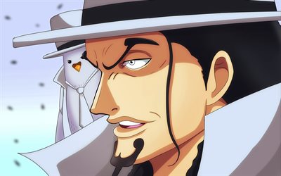 Rob Lucci, 4k, manga, artwork, CP-0 members, One Piece