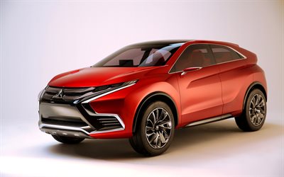 Mitsubishi Concept XR-PHEV II, 4k, 2017 cars, crossovers, Mitsubishi