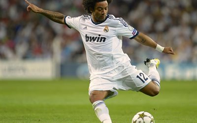 Marcelo, Real Madrid, La Liga, Brazilian footballer, talent, Spain, football