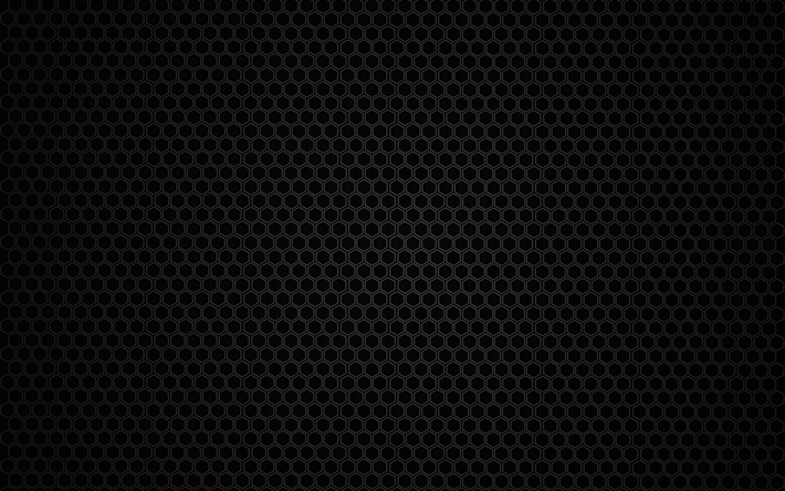 svart mesh konsistens, kreativa svart bakgrund, hexagoner konsistens, svart struktur, mesh svart bakgrund