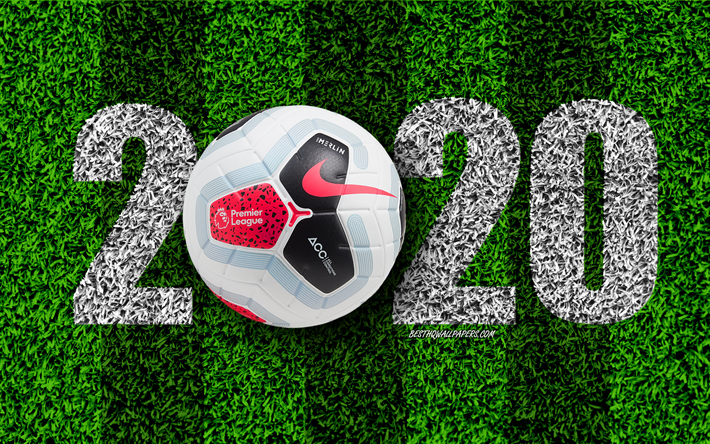Nike Merlin, 2020 conceitos, oficial da Premier League 2020 bola, Inglaterra, futebol, 2020, premier league 2019 20 de bola, 20 da Premier League