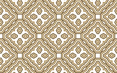 Ornamento d&#39;oro texture, retr&#242; sfondo, Golden retr&#242;, texture, seamless texture, con ornamenti
