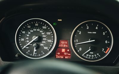 BMW, dashboard, tachometer, speedometer, BMW X5M, Lumma Design