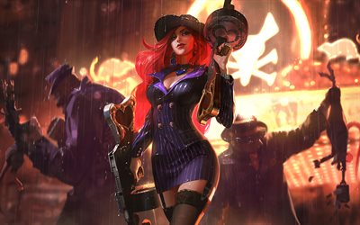 Miss Fortune, characters, art, League Of Legends