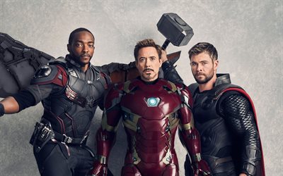 Pantera negra, Iron Man, Thor, 2018 pel&#237;cula de superh&#233;roes, Avengers Infinity War