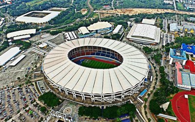 bukit jalil national stadium in kuala lumpur, malaysia, stadien, asien