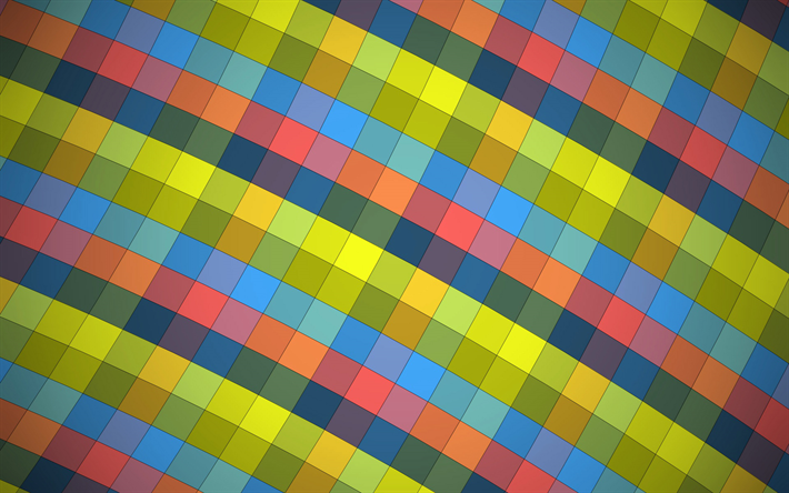 mosaic, squares, creative, material design, abstract material