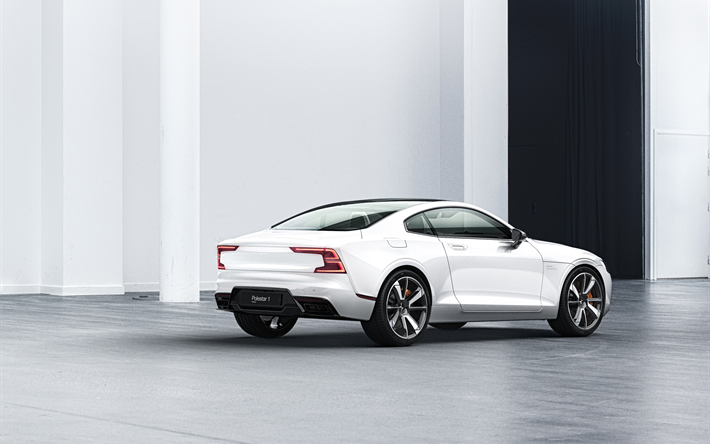 2020 Polestar P1, Volvo S90 Coupe, 2017, back view, sports coupe, new cars, Swedish cars, Volvo