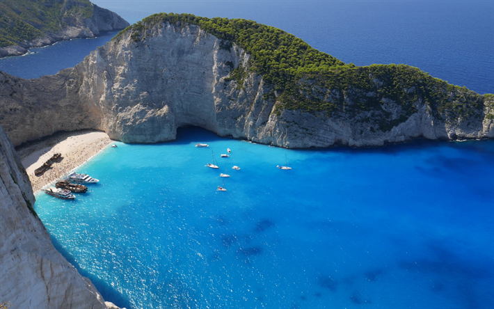 ダウンロード画像 イオニア海 ザキントス島 Navagio ビーチ ギリシャ 旅 フリー のピクチャを無料デスクトップの壁紙