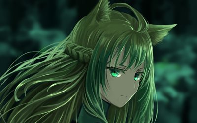 Atalanta, green eyes, Fate Apocrypha, darkness, Fate Grand Order, Alter, manga, Fate Series, TYPE-MOON