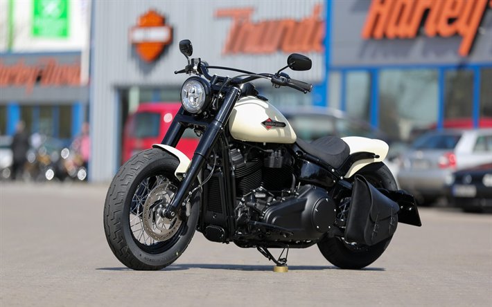 Harley-Davidson, Thunderbike Vol Slim, moto tuning, motos am&#233;ricaines