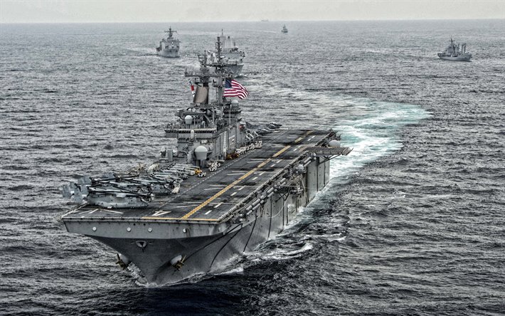 -4, amfibik saldırı gemisi, Wasp-USS Boks&#246;r, DG sınıf, Amerikan savaş gemisi, ABD Deniz Kuvvetleri, ABD