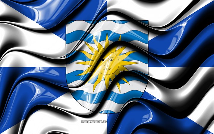 Balneario Camboriu Flag, 4k, Cities of Brazil, South America, Flag of Balneario Camboriu, 3D art, Balneario Camboriu, Brazilian cities, Balneario Camboriu 3D flag, Brazil
