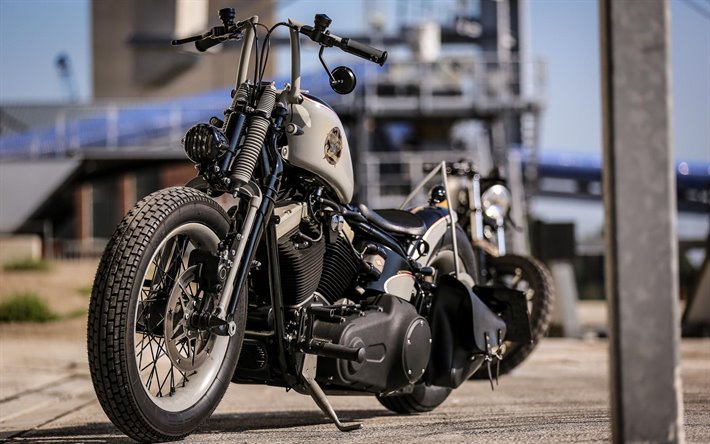Harley-Davidson, fresco di moto, moto, tuning, moto americane, Personalizzata Harley-Davidson