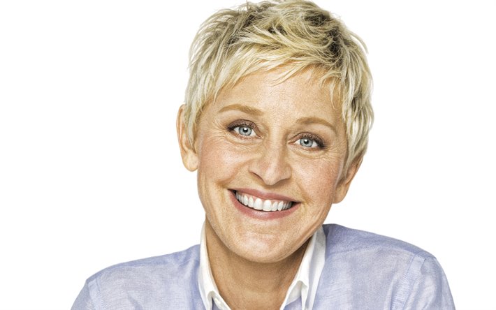 Ellen DeGeneres, attrice Americana, ritratto, servizio fotografico, presentatrice TV, star americana Ellen DeGeneres Show