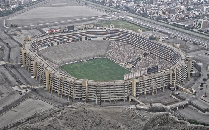 Estadio Monumental, Lima, Peru, Club Universitario de Deportes stadium, sports arena, peruvian stadium