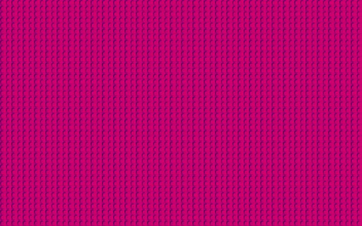 violet lego texture, 4k, macro, points violets arri&#232;re-plan, de lego, de violet, d&#39;origines, des textures, des mod&#232;les lego