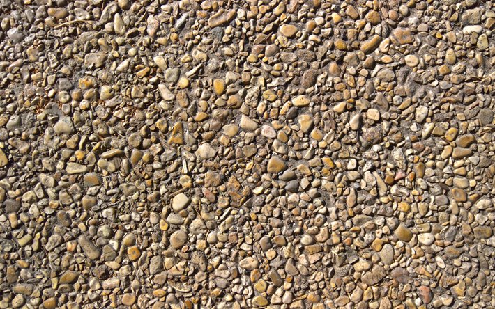 camino de piedra de textura, de piedra de fondo, peque&#241;as piedras, la piedra, la textura, la textura del suelo, de tierra con piedra
