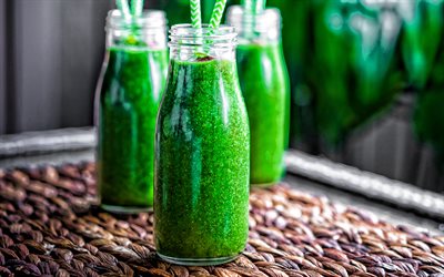green smoothie, apple green smoothie, healthy food, smoothie, smoothie bottle