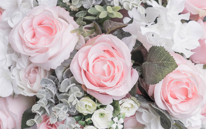ダウンロード画像 ピンク色のバラ 美しいピンクの花 ブーケのバラの花 フリー のピクチャを無料デスクトップの壁紙