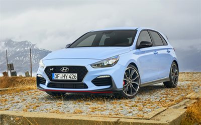 Hyundai i30 N, tuning, 2018 cars, new i30, hatchbacks, korean cars, Hyundai