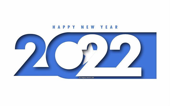 ハッピーニューイヤー2022ソマリア, 白背景, ソマリア 2022, ソマリア2022年新年, 2022年のコンセプト, ソマリア, ソマリアの国旗