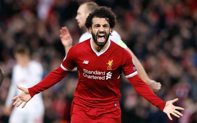 Mohamed Salah, Liverpool FC, Premier League, football, London, goal, 4k