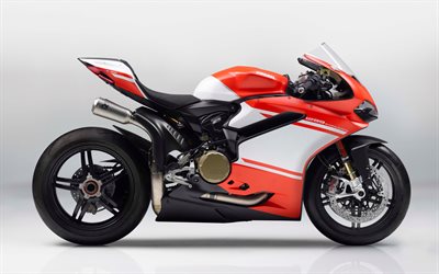 4k, Ducati 1299 Superleggera, studio, 2018 v&#233;los, sportsbikes, italien de motos, Ducati