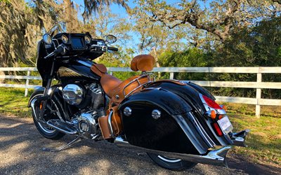 4k, Indian Chieftain Classic, road, 2018 bikes, american motorcycles, superbikes, USA