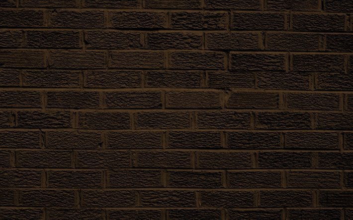 ダウンロード画像 暗褐色brickwall 4k 同一の煉瓦 濃い茶色のレンガ レンガの質感 濃い茶色のレンガの壁 レンガ 壁 マクロ 濃い茶色のレンガ背景 フリー のピクチャを無料デスクトップの壁紙