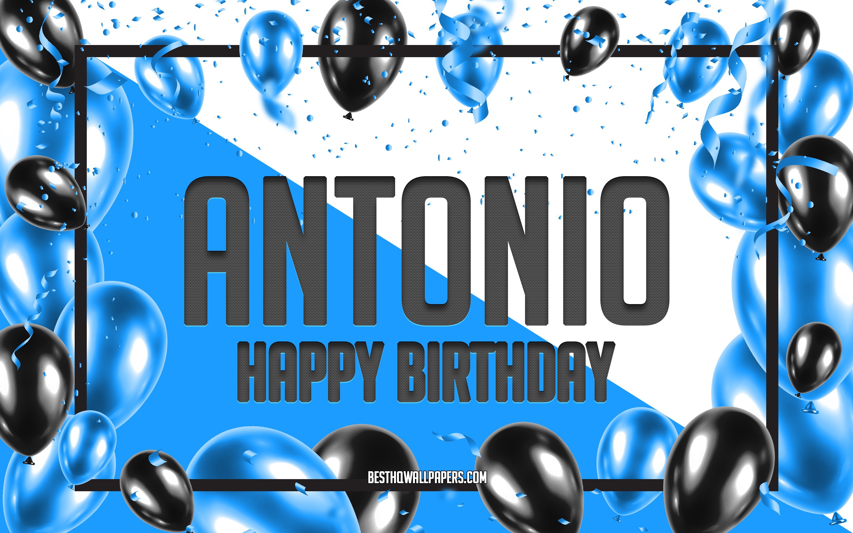 С днём рождения Антоеио