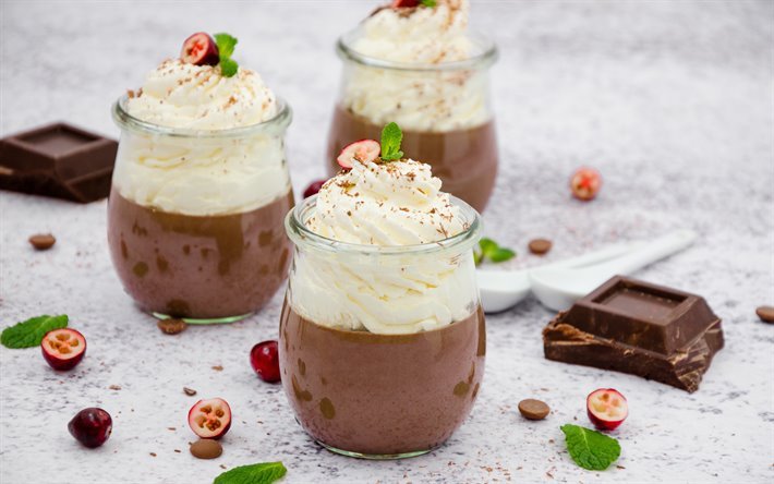 In glass desserts chocolate a 15 Best