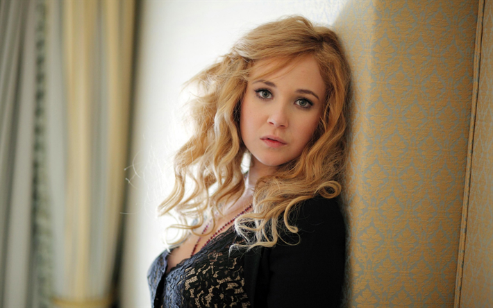 Juno Temple, 4k, Brittil&#228;inen n&#228;yttelij&#228;, muotokuva, nuoret t&#228;hdet, photoshoot, kaunis nuori nainen