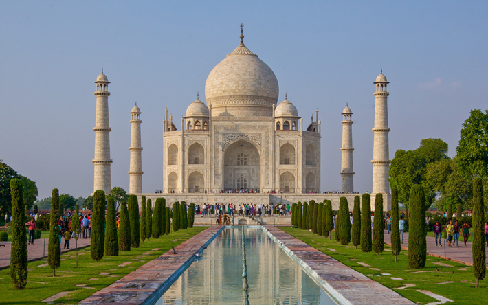 Tac Mahal, Hint yerler, T&#252;rbesi, Agra, Hindistan