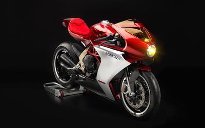 MV Agusta Superveloce800, 4k, スタジオ, 2019年のバイク, sportsbikes, superbikes, MV Agusta
