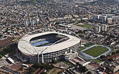 Engenhao, الملعب الأولمبي Nilton سانتوس, البرازيلي ملعب كرة القدم, أعلى عرض, دوري الدرجة الاولى الايطالي, البرازيل, ريو دي جانيرو, Estadio Olimpico جواو هافيلانج