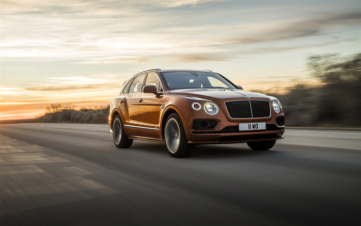 Bentley Bentayga Hastighet, 2020, lyx-SUV, nya brons Bentayga, Brittiska bilar, Bentley